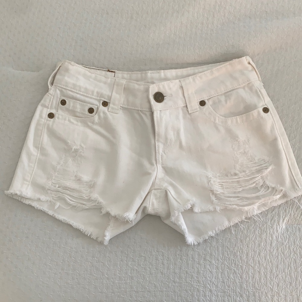 True Religion Keira shorts (lower rise)
